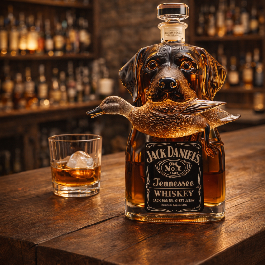 Carafe à whisky – Édition Canard sauvage | Maya Deauville