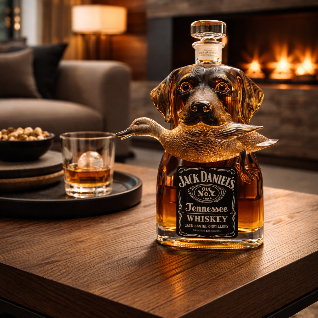 Carafe à whisky – Édition Canard sauvage | Maya Deauville