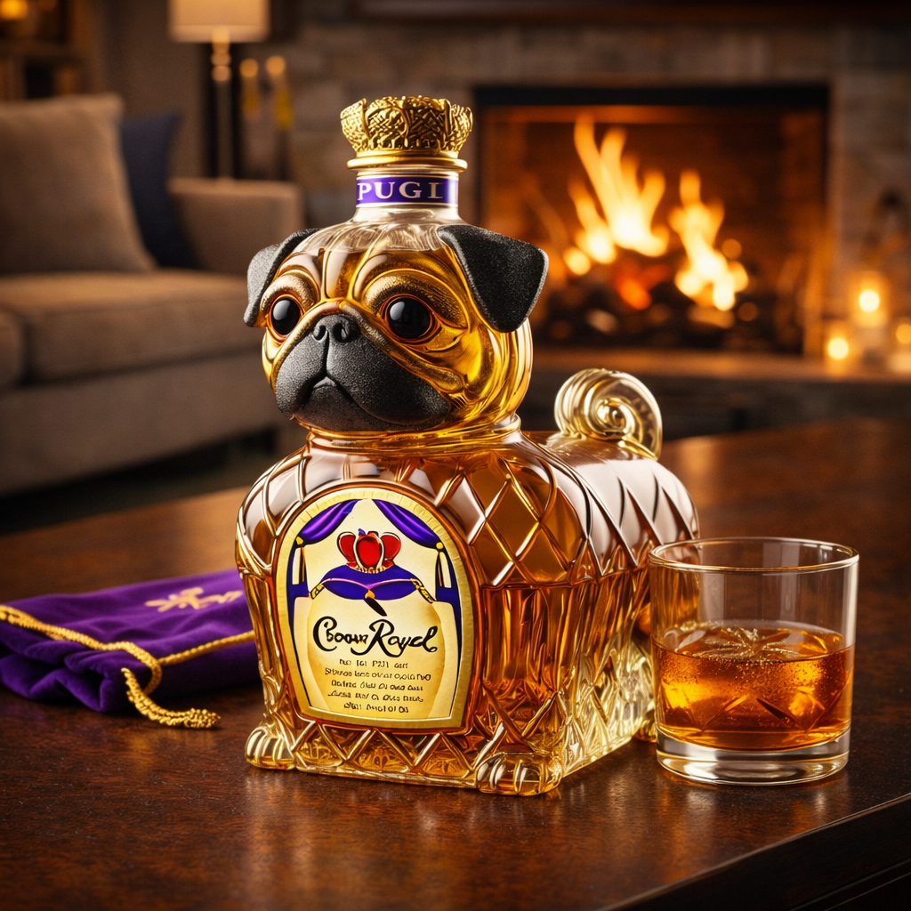 Carafe à whisky – Édition Bouledogue français | Maya Deauville