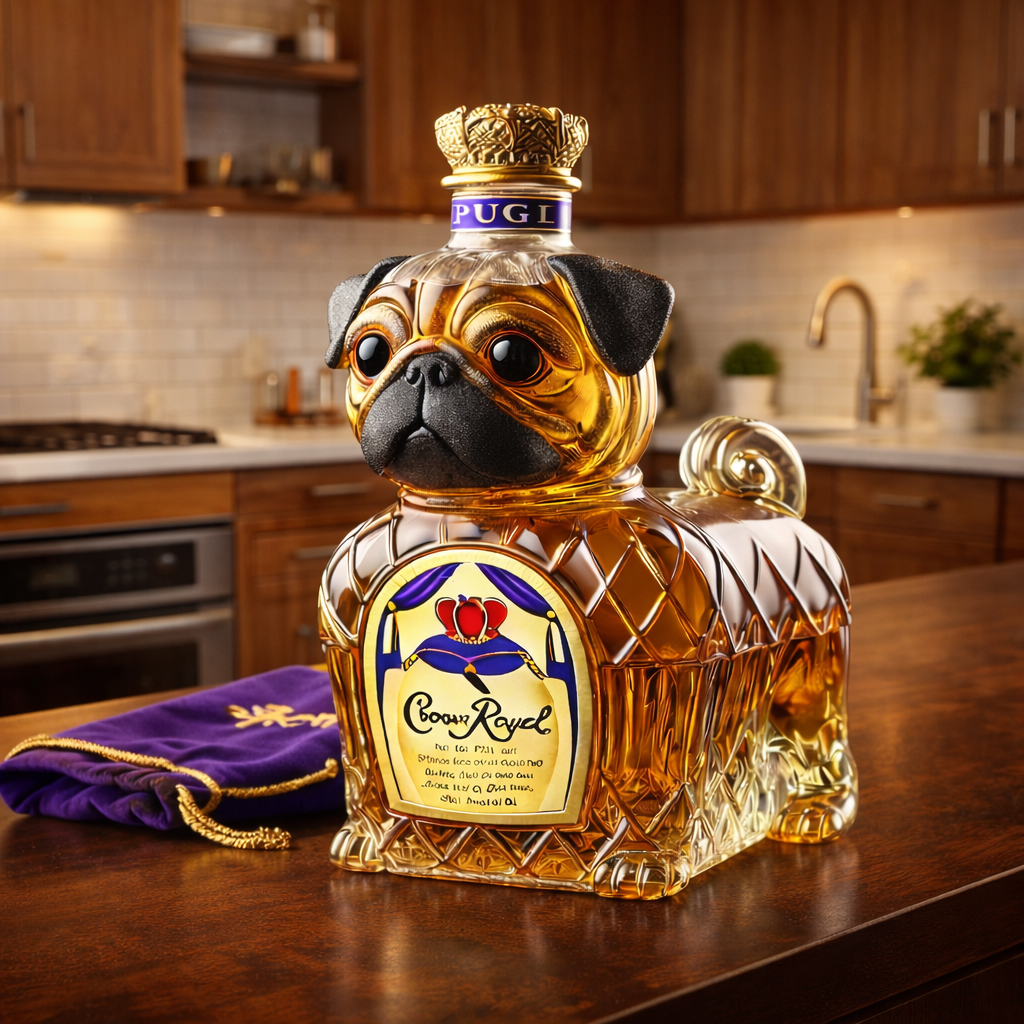 Carafe à whisky – Édition Bouledogue français | Maya Deauville