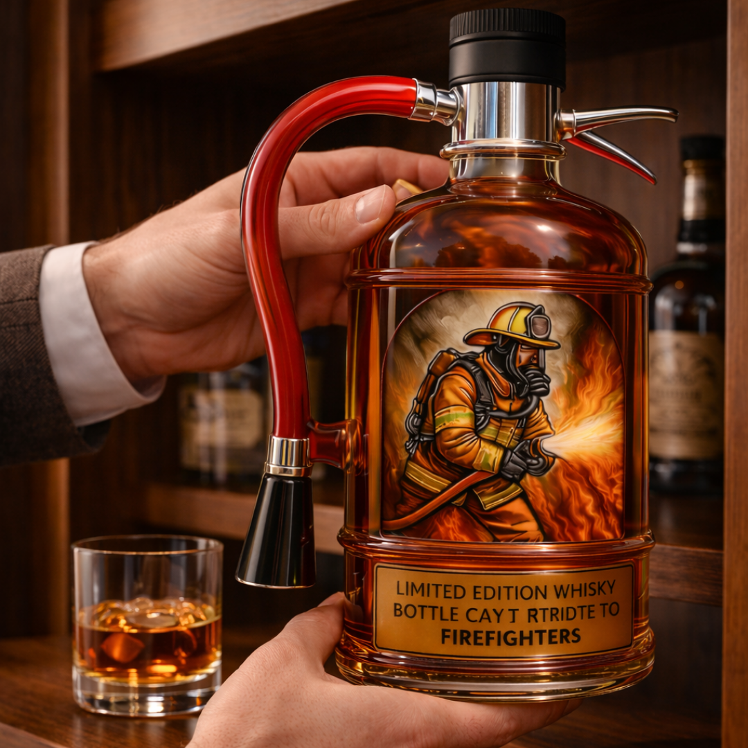 Carafe à whisky – Édition Extincteur | Maya Deauville