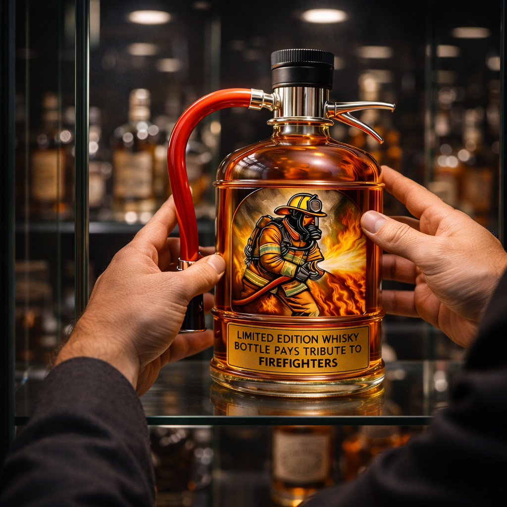 Carafe à whisky – Édition Extincteur | Maya Deauville