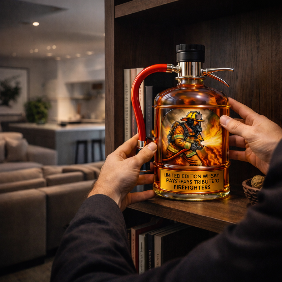 Carafe à whisky – Édition Extincteur | Maya Deauville