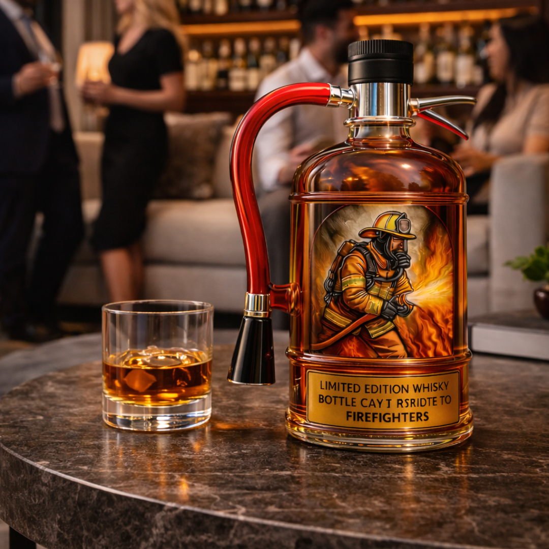 Carafe à whisky – Édition Extincteur | Maya Deauville