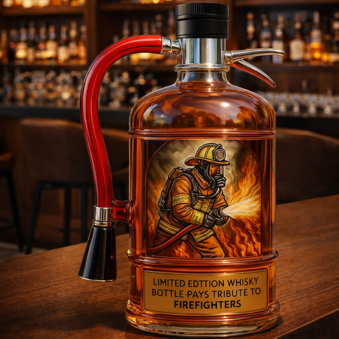 Carafe à whisky – Édition Extincteur | Maya Deauville