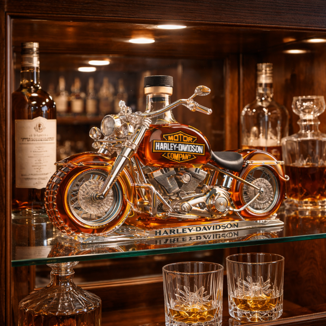 Carafe à whisky – Édition Moto vintage | Maya Deauville