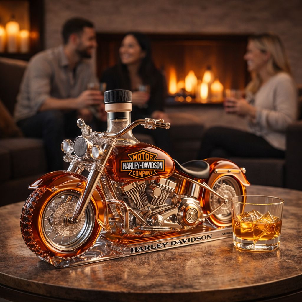Carafe à whisky – Édition Moto vintage | Maya Deauville