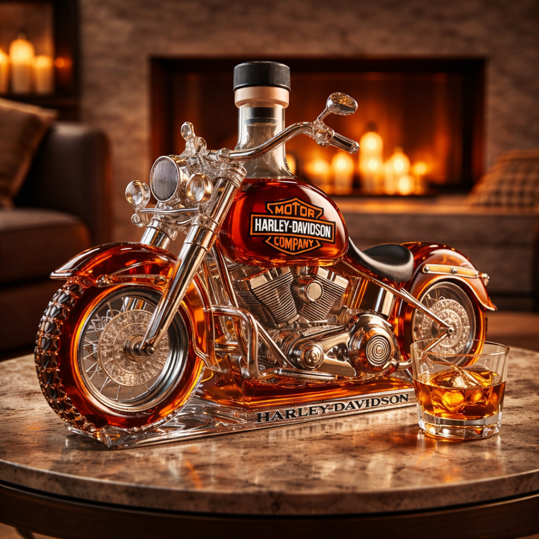 Carafe à whisky – Édition Moto vintage | Maya Deauville