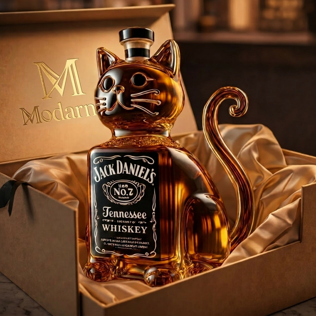 Carafe à whisky – Édition Chat | Maya Deauville