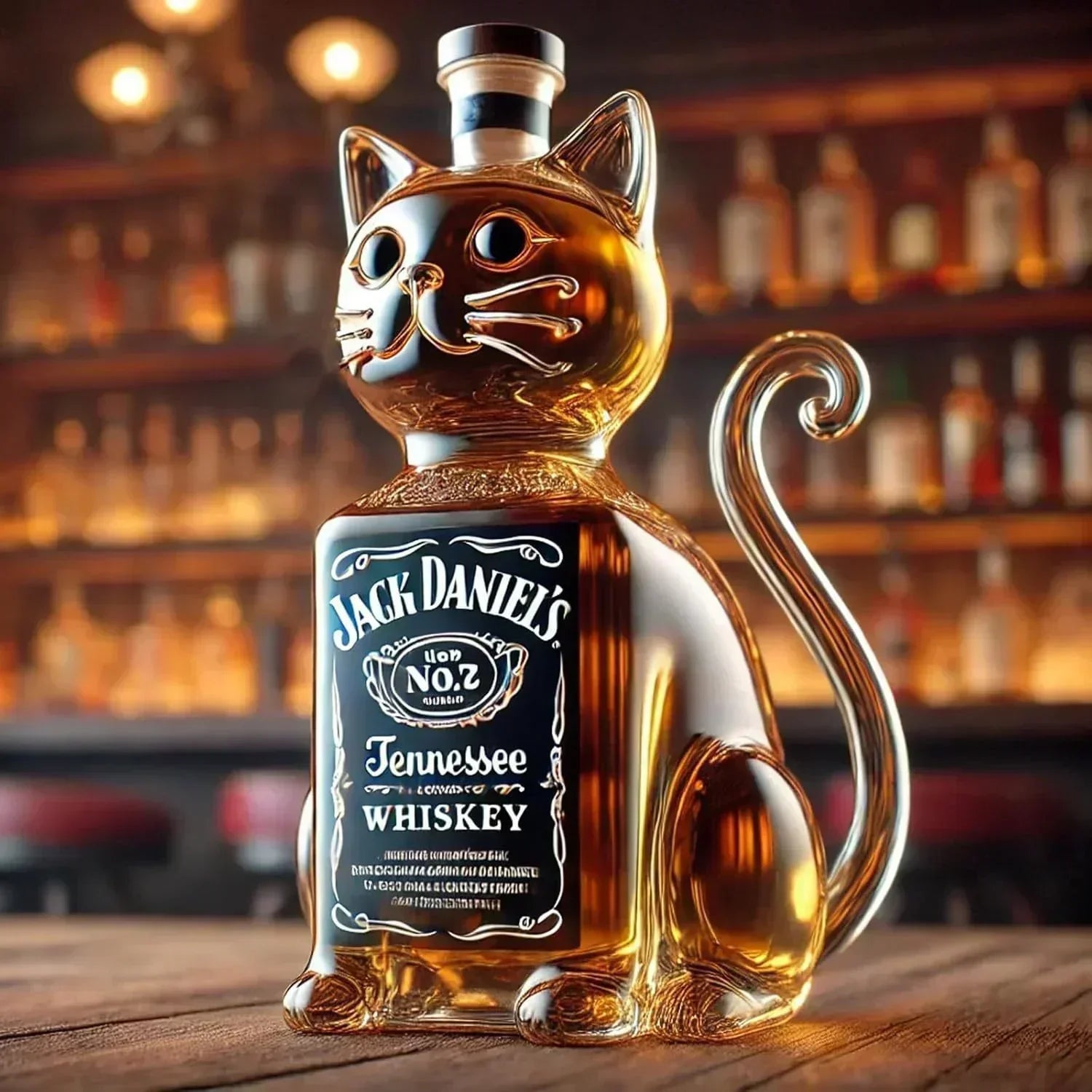Carafe à whisky – Édition Chat | Maya Deauville