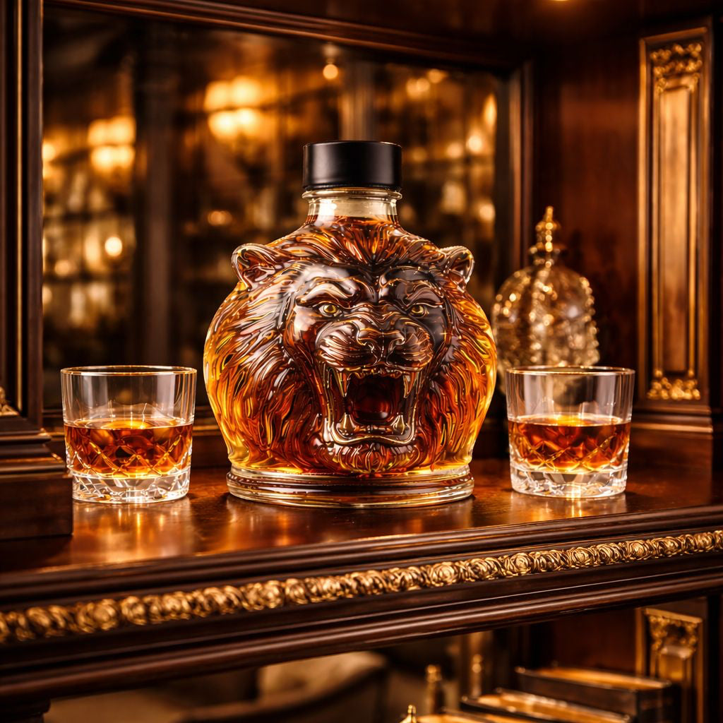 Carafe à whisky – Édition Lion | Maya Deauville