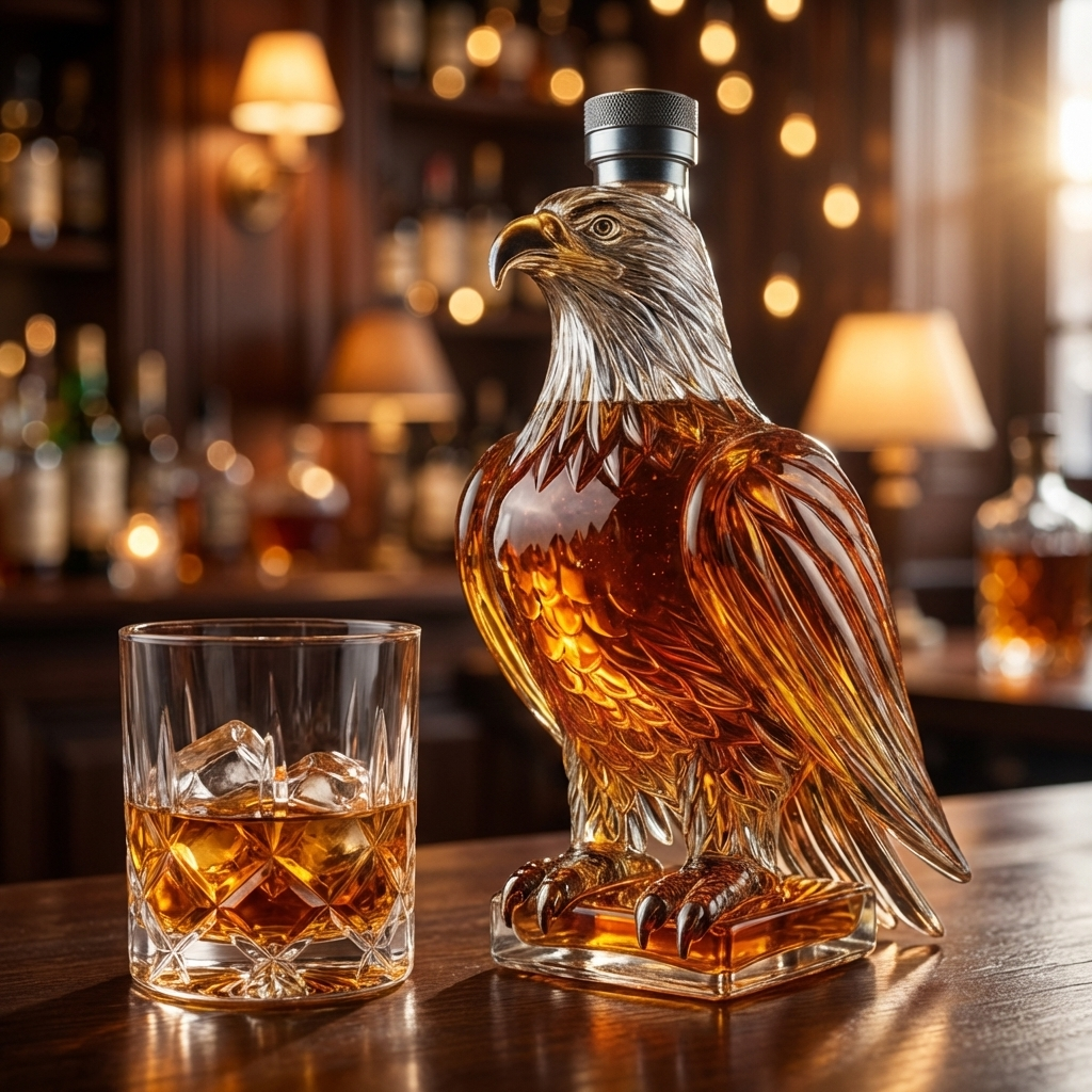 Carafe à whisky – Édition Aigle royal | Maya Deauville