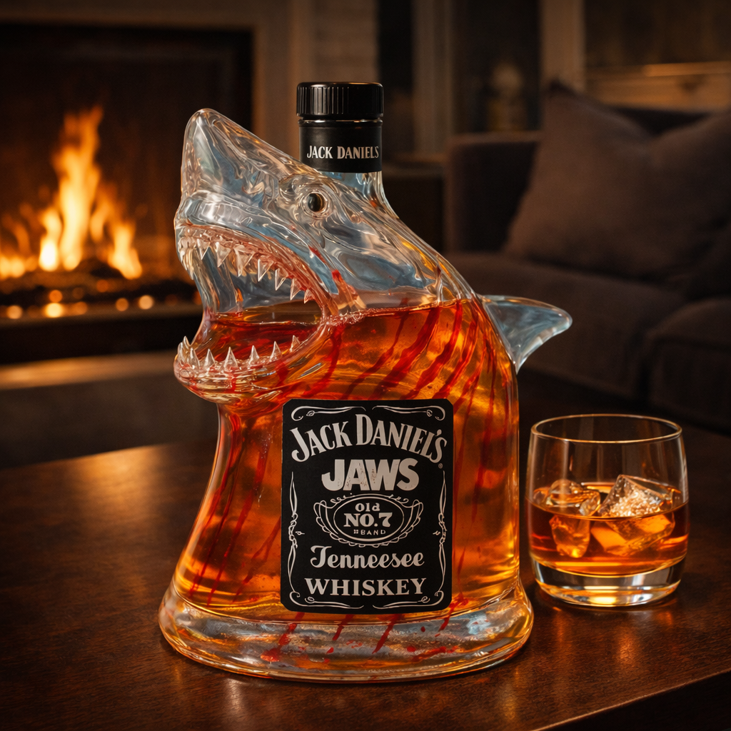 Carafe à whisky – Édition Requin | Maya Deauville