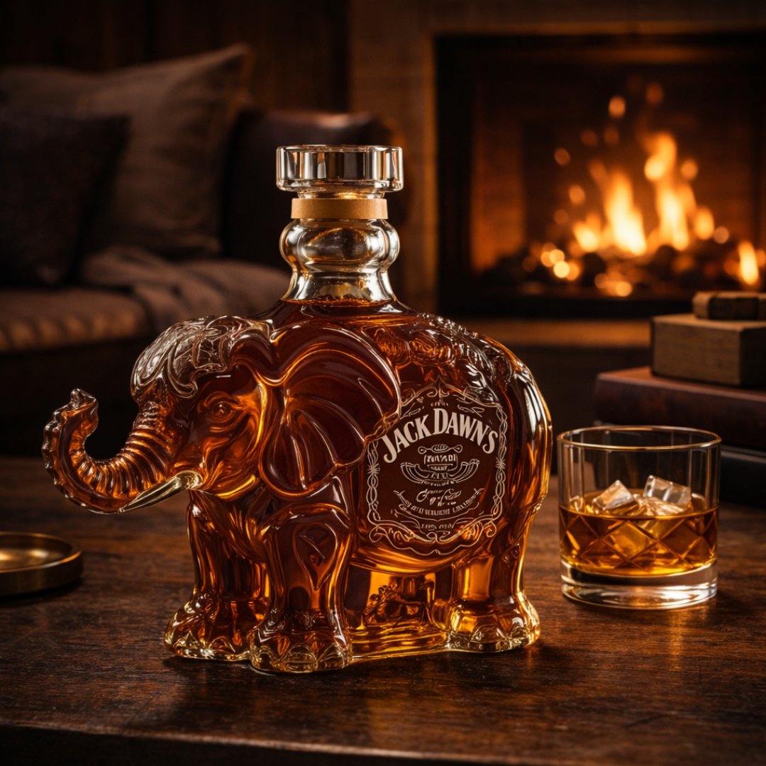 Carafe à whisky – Édition Éléphant | Maya Deauville