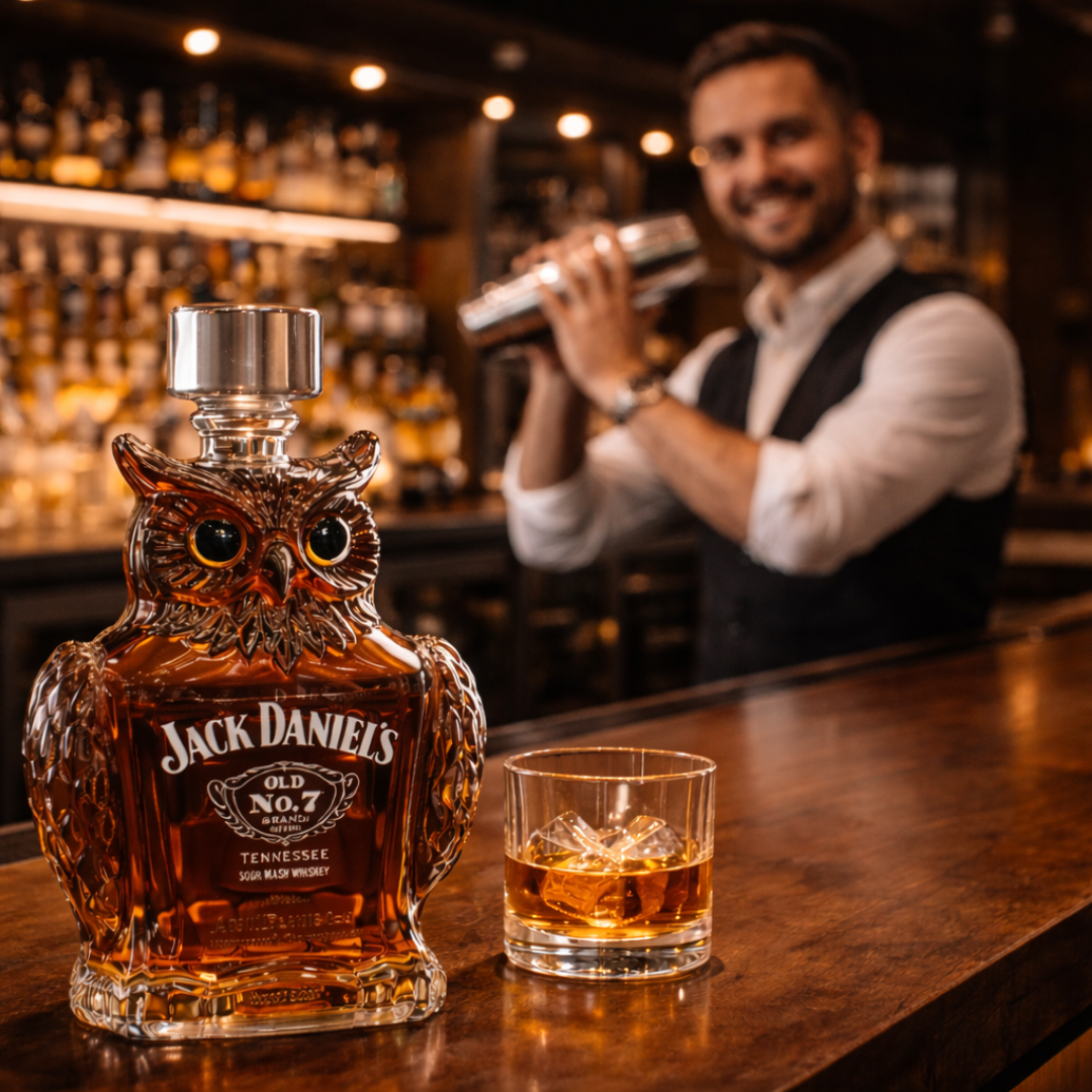 Carafe à whisky – Édition Chouette | Maya Deauville