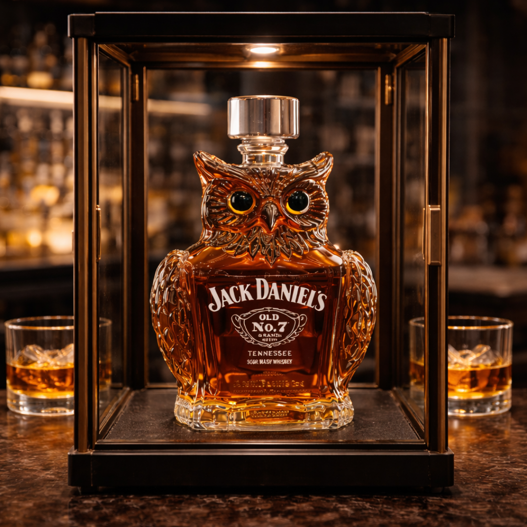 Carafe à whisky – Édition Chouette | Maya Deauville