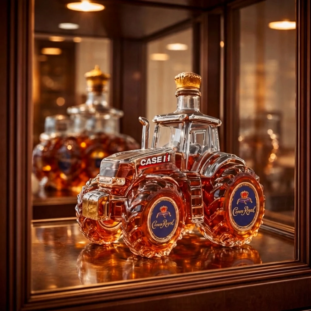 Carafe à whisky – Édition Tracteur de collection | Maya Deauville