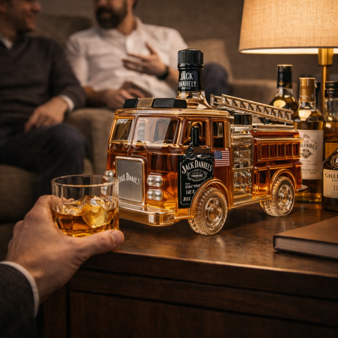 Carafe à whisky – Édition Camion de pompiers | Maya Deauville