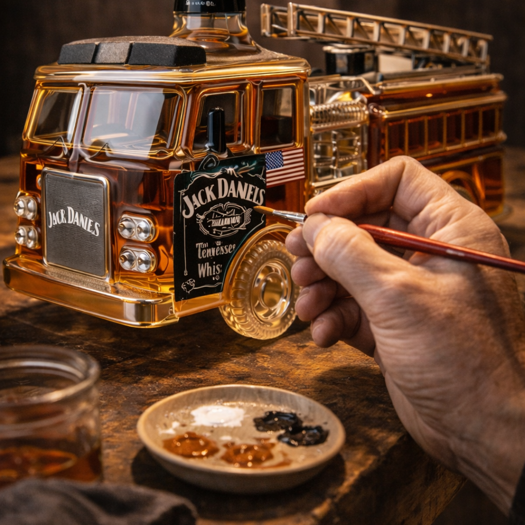 Carafe à whisky – Édition Camion de pompiers | Maya Deauville