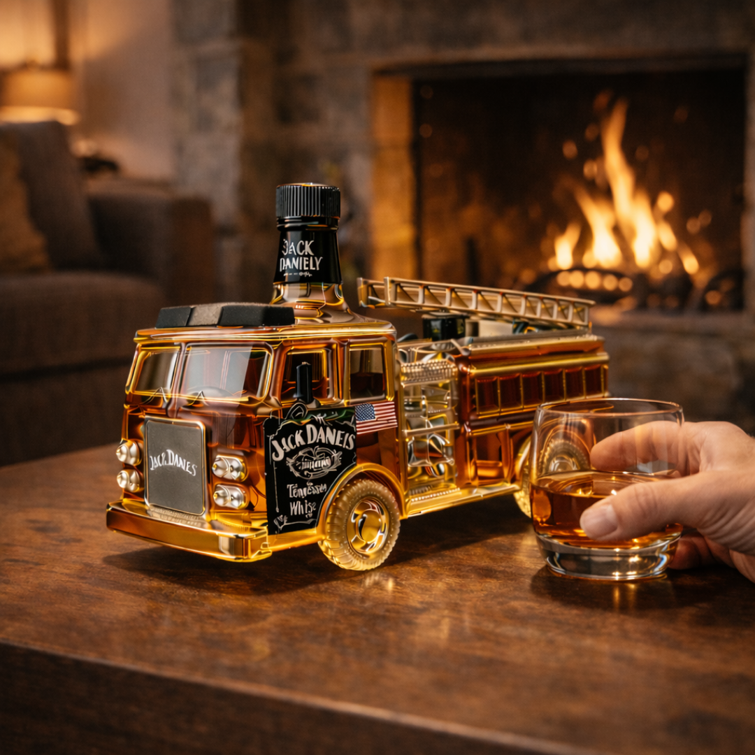Carafe à whisky – Édition Camion de pompiers | Maya Deauville