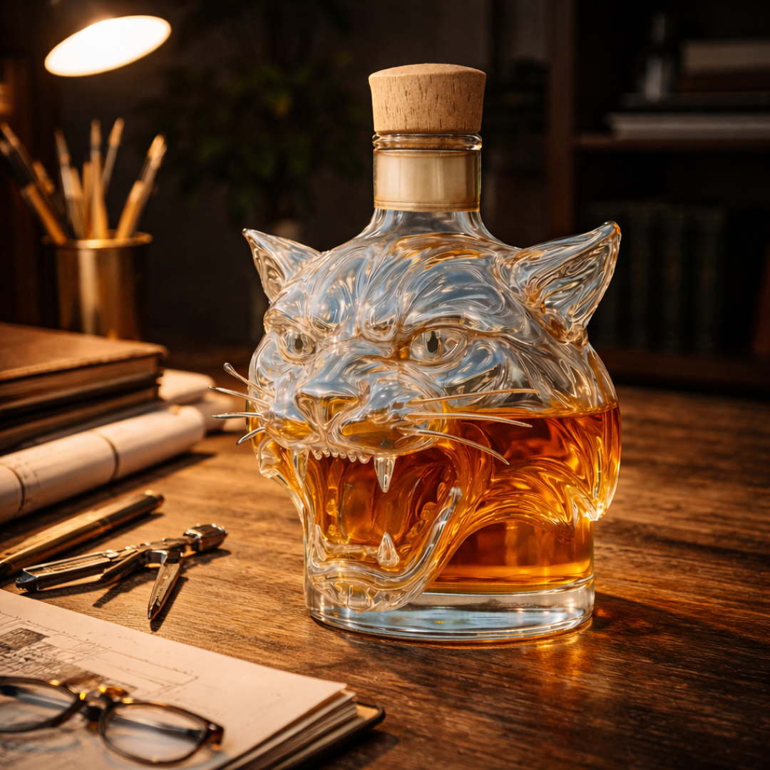 Carafe à whisky – Édition Tigre | Maya Deauville
