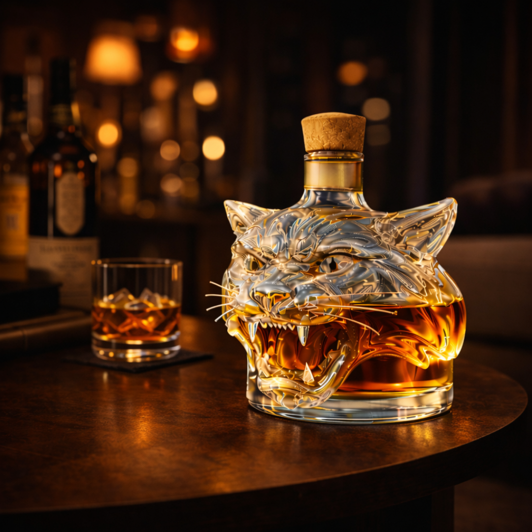 Carafe à whisky – Édition Tigre | Maya Deauville