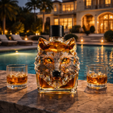 Carafe à whisky – Édition Loup | Maya Deauville