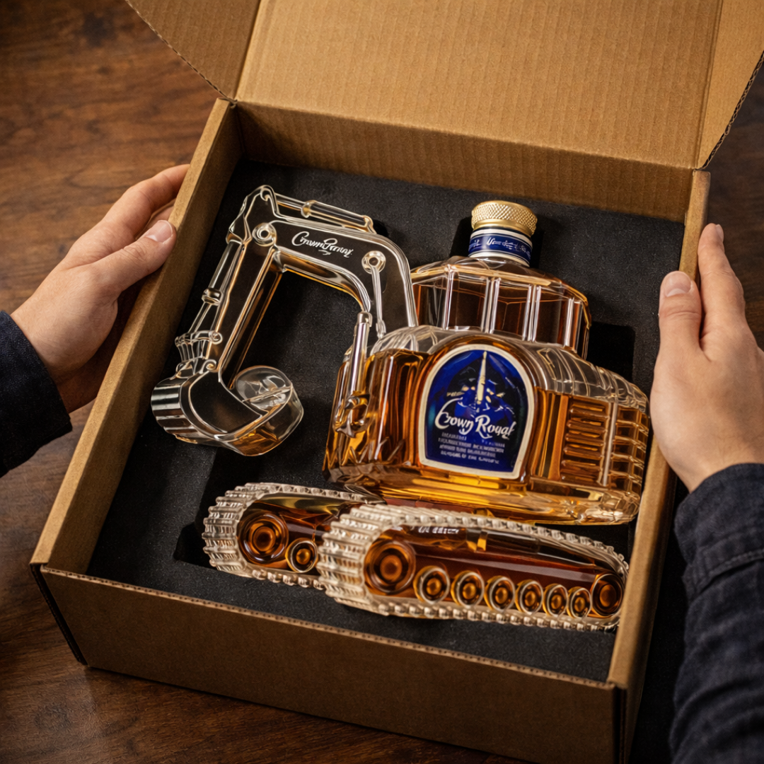 Carafe à whisky – Édition Excavatrice | Maya Deauville