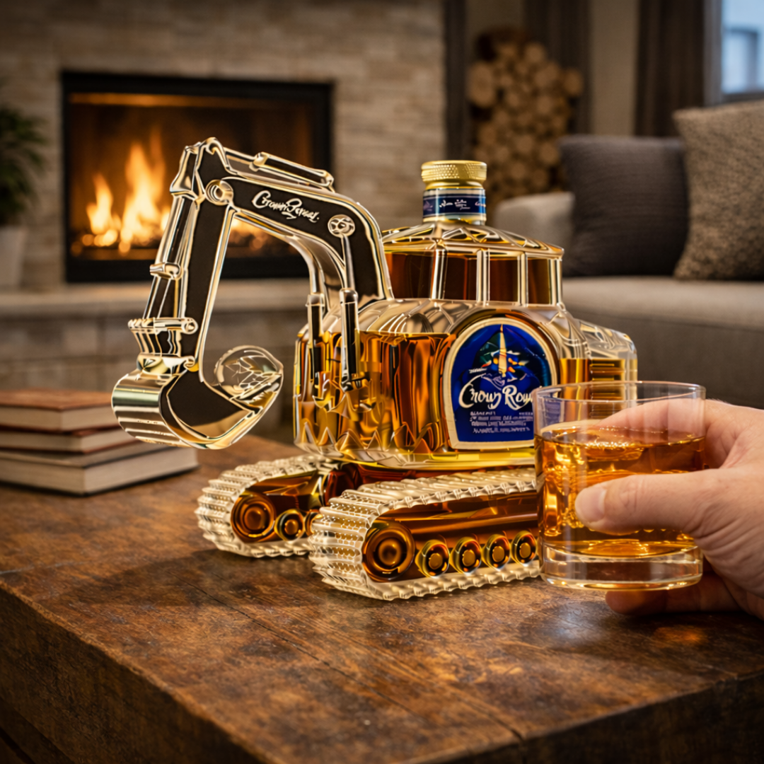 Carafe à whisky – Édition Excavatrice | Maya Deauville