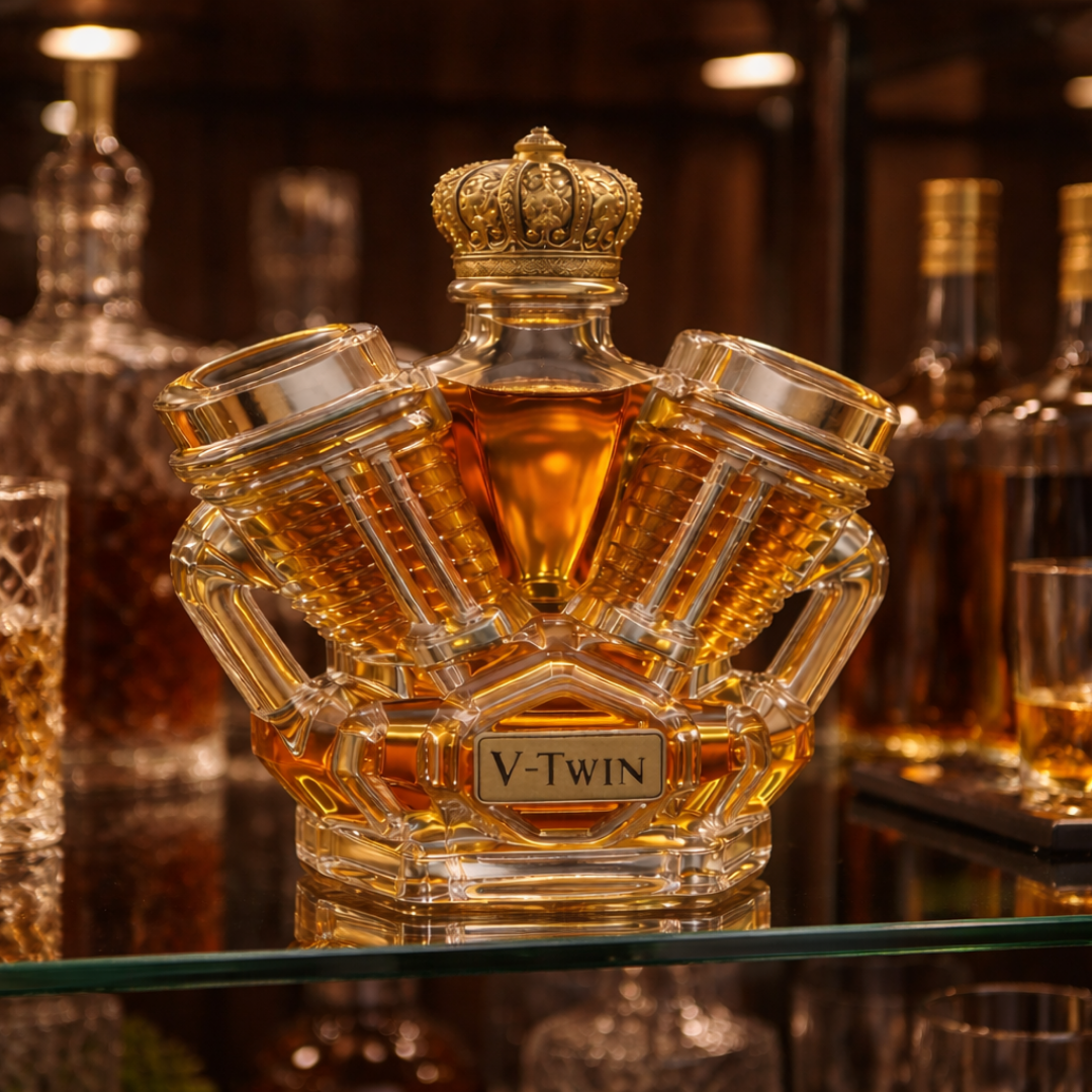Carafe à whisky – Édition Moteur V8 | Maya Deauville