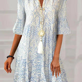 Liane™ | Robe bohème élégante | Maya Deauville