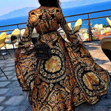Faye™ | Robe imprimée bohème | Maya Deauville