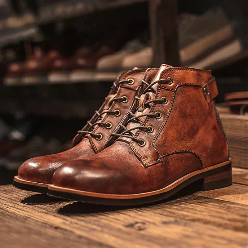 Sébastien™ | Bottines en cuir respirantes | Maya Deauville