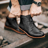 Sébastien™ | Bottines en cuir respirantes | Maya Deauville