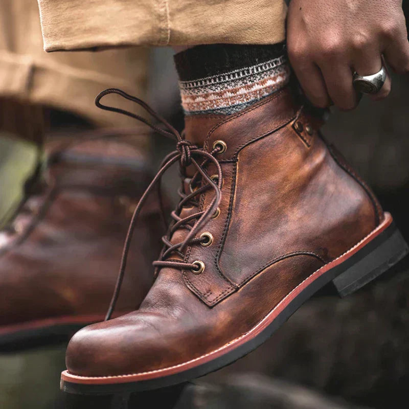 Sébastien™ | Bottines en cuir respirantes | Maya Deauville