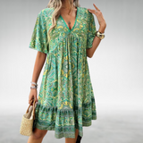 Quinley™ | Robe bohème évasée | Maya Deauville