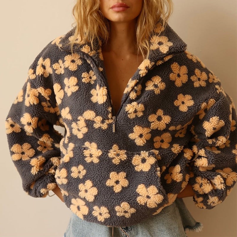 Emma™ | Pull en polaire Bloom | Maya Deauville