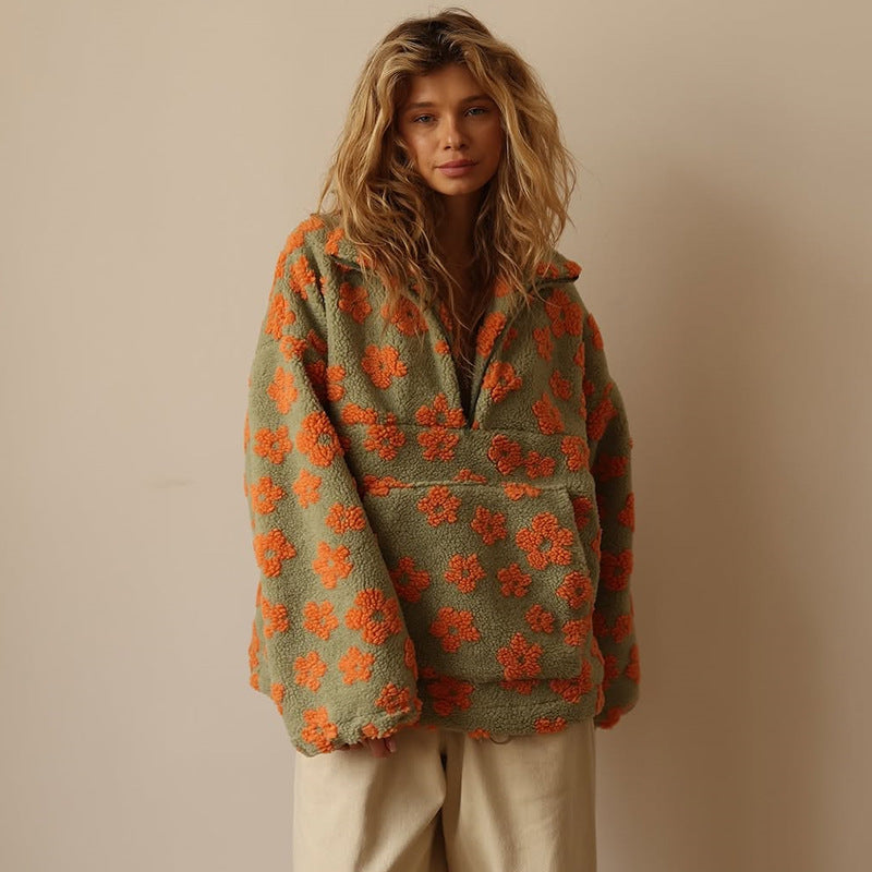 Emma™ | Pull en polaire Bloom | Maya Deauville