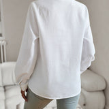 Audrey™ | Blouse élégante à manches longues | Maya Deauville