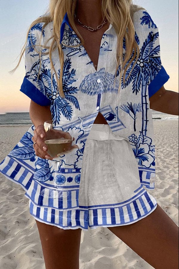 Ensemble de Plage Lin et Coton | Maya Deauville