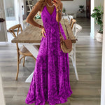 Gweneth™ | Robe bohème sans manches | Maya Deauville