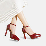 Talons en Cuir Evette | Maya Deauville