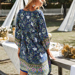 Briseis | Robe Tunique Bohémienne | Maya Deauville