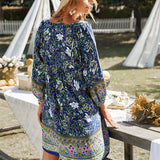 Briseis | Robe Tunique Bohémienne | Maya Deauville