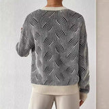 Léa™ | Pull en Maille Rayée Confortable | Maya Deauville