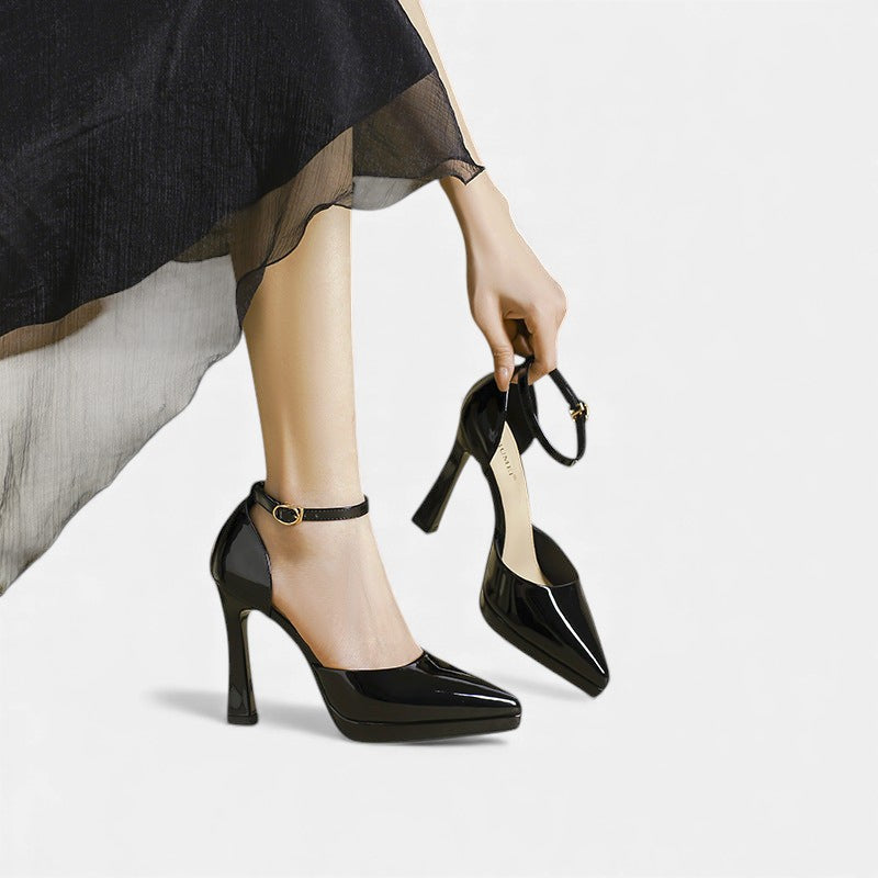 Talons en Cuir Evette | Maya Deauville