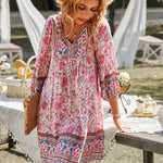 Briseis | Robe Tunique Bohémienne | Maya Deauville