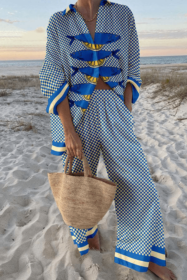 Ensemble de Plage avec Pantalon | Maya Deauville