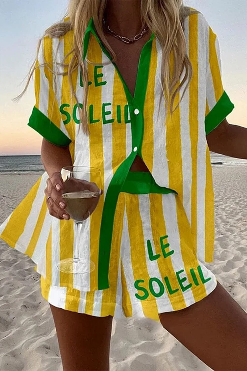 Ensemble de Plage Lin et Coton | Maya Deauville