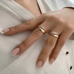 Élodie™ | Bague élégante confort intemporel féminin | Maya Deauville